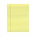 TOPS TOP7522 The Legal Pad Glue Top Pads, Legal/Wide, 8 1/2 x 11, Canary, 50 Sheets, Dozen