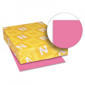 Astrobrights 22129 Astrobrights Colored Card Stock, 65 lb., 8-1/2 x 11, Plasma Pink, 250 Sheets