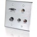 C2G 40506 Audio Video Faceplate