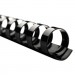 Swingline GBC 4000118 CombBind Standard Spines, 1" Diameter, 225 Sheet Capacity, Black, 100/Box
