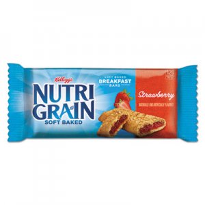 Kellogg's 35945 Nutri-Grain Cereal Bars, Strawberry, Indv Wrapped 1.3oz Bar, 16/Box
