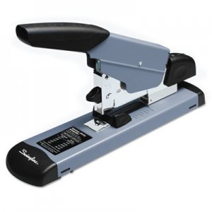 Swingline GBC 39005 Heavy-Duty Stapler, 160-Sheet Capacity, Black/Gray
