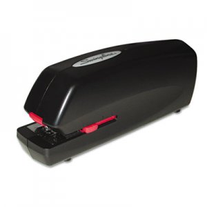 Swingline GBC 48200 Portable Electric Stapler, Full Strip, 20-Sheet Capacity, Black