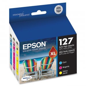 Epson T127520 DURABrite High Capacity Multi-Pack Ink Cartridge