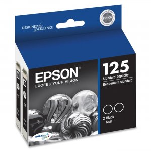 Epson T125120-D2 DURABrite Dual Pack Ink Cartridge