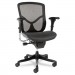 Alera ALEEQA42ME10B EQ Series Ergonomic Multifunction Mid-Back Mesh Chair, Black Base