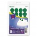 Avery 05463 Printable Removable Color-Coding Labels, 3/4" dia, Green, 1008/Pack