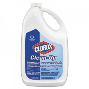Clorox 35420CT Clean-Up Disinfectant Cleaner with Bleach, Fresh, 128 oz Refill Bottle, 4/Carton