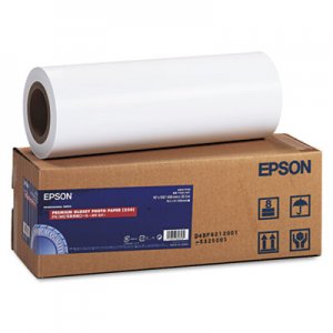 Epson EPSS041742 Premium Glossy Photo Paper Rolls, 16" x 100 ft, Roll