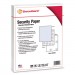 DocuGard PRB04541 Security Paper, Blue, 8-1/2 x 11, 500/Ream