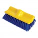 Rubbermaid Commercial RCP6337BLU Bi-Level Deck Scrub Brush, Polypropylene Fibers, 10 Plastic Block, Tapered Hole