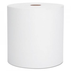 Scott KCC01040 Essential Hard Roll Towel, 1.5" Core, 8 x 800ft, White, 12 Rolls/Carton