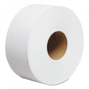Cottonelle 07304 JRT Jr. Roll Tissue, 2-Ply, 7.9"dia, 750ft, 12/Carton