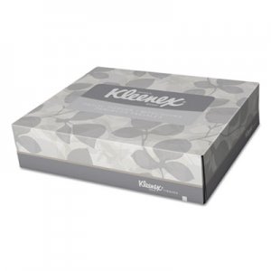 Kleenex 21195 White Facial Tissue, 2-Ply, 65 Tissues/Box, 48 Boxes/Carton