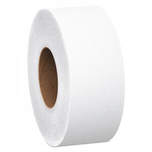 Scott KCC07827 Essential JRT Extra Long Bathroom Tissue, Septic Safe, 2-Ply, White, 2000 ft, 6 Rolls/Carton