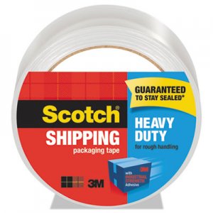 Scotch MMM3850 3850 Heavy-Duty Packaging Tape, 1.88" x 54.6yds, 3" Core, Clear