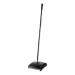 Rubbermaid Commercial RCP421388BLA Dual Action Sweeper, Boar/Nylon Bristles, 44" Steel/Plastic Handle, Black/Yellow