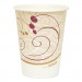 Dart SCC412SMJ8000 Hot Cups, Symphony Design, 12oz, Beige, 1000/Carton