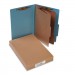 ACCO 16026 Pressboard 25-Pt Classification Folders, Legal, 6-Section, Sky Blue, 10/Box