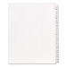 Avery AVE01705 Allstate-Style Legal Exhibit Side Tab Dividers, 25-Tab, 101-125, Letter, White