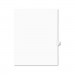Avery AVE01016 Avery-Style Legal Exhibit Side Tab Divider, Title: 16, Letter, White, 25/Pack