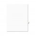 Avery AVE01018 Avery-Style Legal Exhibit Side Tab Divider, Title: 18, Letter, White, 25/Pack