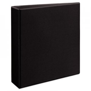 Avery 09500 Durable View Binder w/Nonlocking EZD Rings, 11 x 8 1/2, 2" Cap, Black