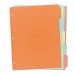 Avery 11508 Write-On Plain-Tab Dividers, 5-Tab, Letter, 36 Sets
