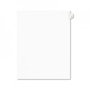 Avery AVE11911 Avery-Style Legal Exhibit Side Tab Divider, Title: 1, Letter, White, 25/Pack