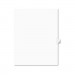Avery AVE11925 Avery-Style Legal Exhibit Side Tab Divider, Title: 15, Letter, White, 25/Pack