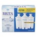 Brita 35503 Water Filter Pitcher Advanced Replacement Filters, 3/Pack