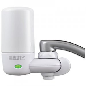 Brita 42201 On Tap Faucet Water Filter System, White