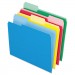 Pendaflex PFX82300 Colored File Folders, 1/3-Cut Tabs, Letter Size, Assorted, 24/Pack