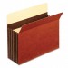 Globe-Weis C1534GHD 5 1/4 Inch Expansion Accordion Pocket, Straight Cut, Letter, Redrope, 10/Box
