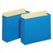 Pendaflex PFXFC1524PBLU File Cabinet Pockets, 3.5" Expansion, Letter Size, Blue, 10/Box