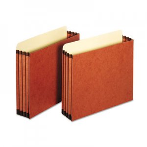 Pendaflex FC1524P File Cabinet Pockets, Straight Cut, Letter, Redrope, 10/Box
