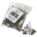 Charles Leonard 83200 Safety Pins, Nickel-Plated, Steel, 2" Length, 144/Pack