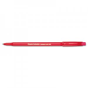 Paper Mate 3920158 Eraser Mate Ballpoint Stick Erasable Pen, Red Ink, Medium, Dozen
