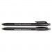 Paper Mate 6380187 ComfortMate Ultra RT Ballpoint Retractable Pen, Black Ink, Fine, Dozen