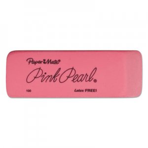 Paper Mate 70520 Pink Pearl Eraser, Medium, 24/Box