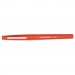 Paper Mate 8420152 Point Guard Flair Porous Point Stick Pen, Red Ink, Medium, Dozen