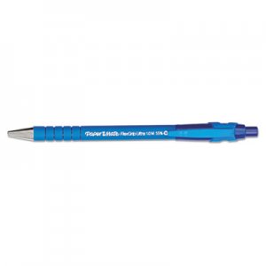 Paper Mate 9510131 FlexGrip Ultra Recycled Ballpoint Retractable Pen, Blue Ink, Medium, Dozen