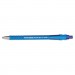 Paper Mate 9510131 FlexGrip Ultra Recycled Ballpoint Retractable Pen, Blue Ink, Medium, Dozen