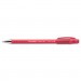 Paper Mate 9620131 FlexGrip Ultra Ballpoint Stick Pen, Red Ink, Medium, Dozen