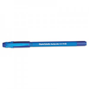 Paper Mate 9610131 FlexGrip Ultra Ballpoint Stick Pen, Blue Ink, Medium, Dozen