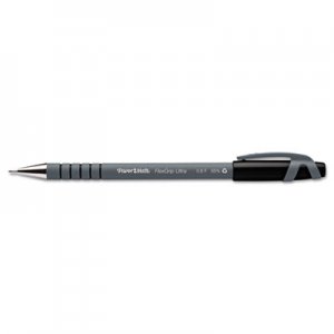Paper Mate 9680131 FlexGrip Ultra Ballpoint Stick Pen, Black Ink, Fine, Dozen