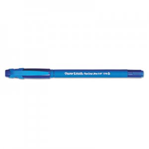 Paper Mate 9660131 FlexGrip Ultra Ballpoint Stick Pen, Blue Ink, Fine, Dozen