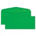 Quality Park QUA11135 Colored Envelope, #10, Commercial Flap, Gummed Closure, 4.13 x 9.5, Green, 25/Pack