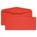 Quality Park QUA11134 Colored Envelope, #10, Commercial Flap, Gummed Closure, 4.13 x 9.5, Red, 25/Pack