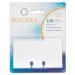 Rolodex 67558 Plain Unruled Refill Card, 2 1/4 x 4, White, 100 Cards/Pack